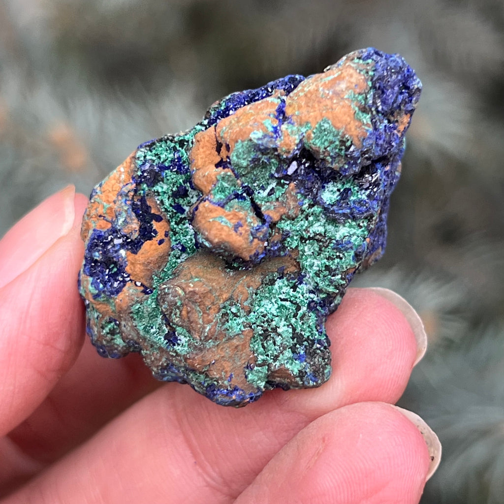 Azurit malachit piatra bruta model 13, druzy.ro, cristale 7