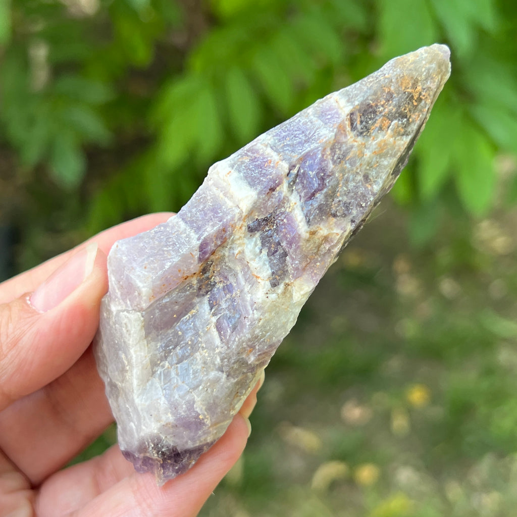 Ametist chevron piatra bruta/ varf m11, pietre semipretioase - druzy.ro 2 