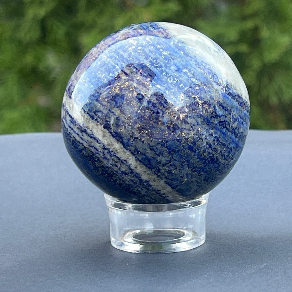 Sfera Lapis Lazuli model 4, pietre semipretioase - druzy.ro 1 