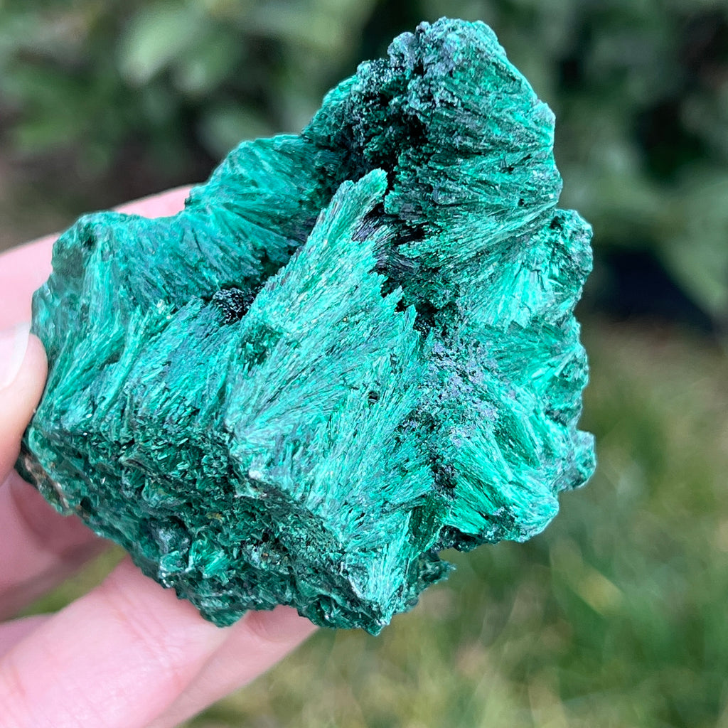 Malachit matasos piatra bruta m3, pietre semipretioase - druzy.ro 2 