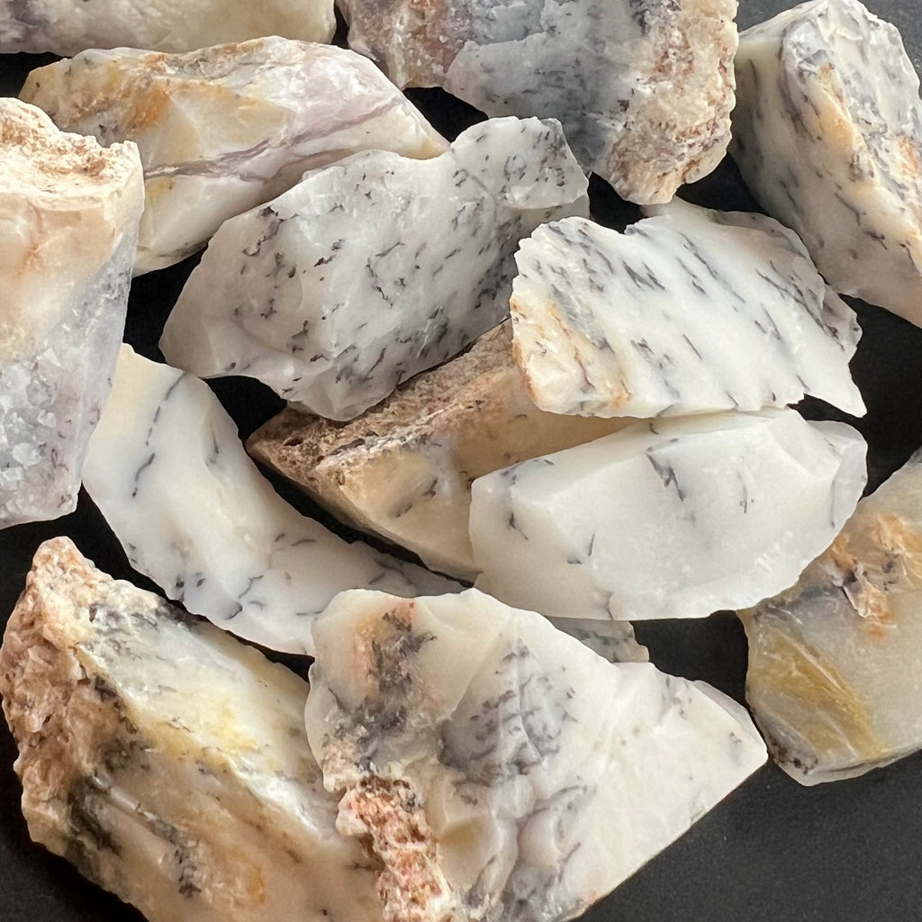 Opal dendritic spartura, druzy.ro, cristale 1