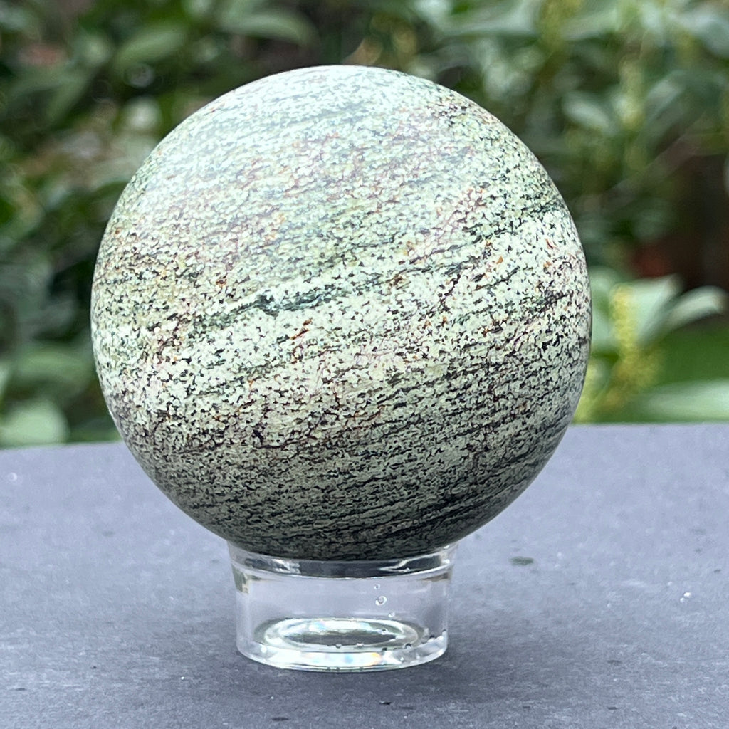 Sfera serpentin model 1, pietre semipretioase - druzy.ro 5 