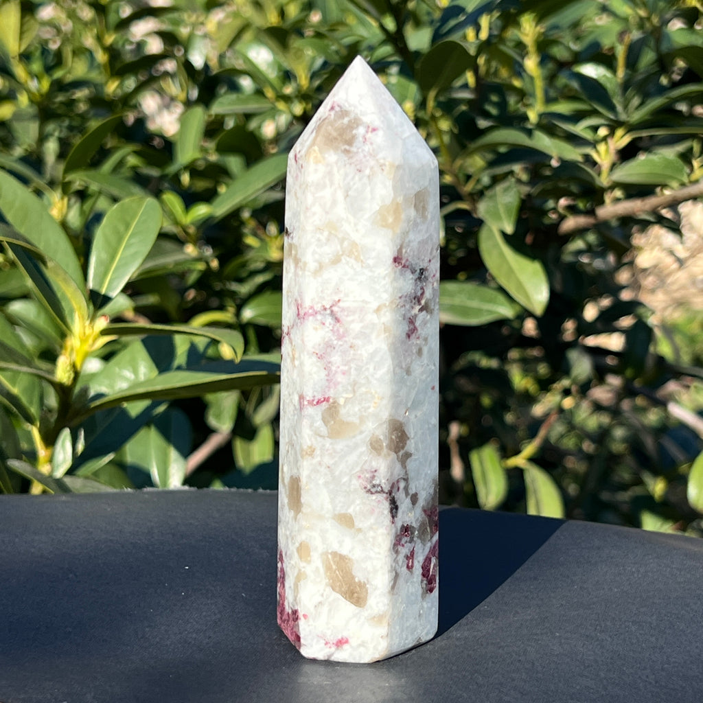 Turn rubelit/ turmalina roz m4, pietre semipretioase - druzy.ro 4 