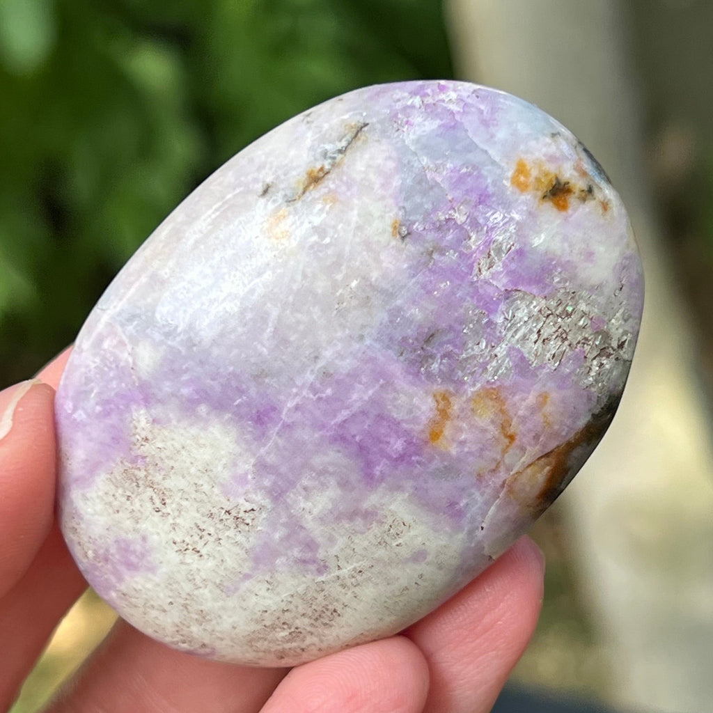 Hackmanit mov Uv reactive palmstone m1, druzy.ro, pietre semipretioase 1