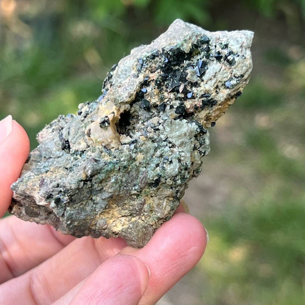 Libethenit floare de mina din Congo model 6, pietre semipretioase - druzy.ro 4 