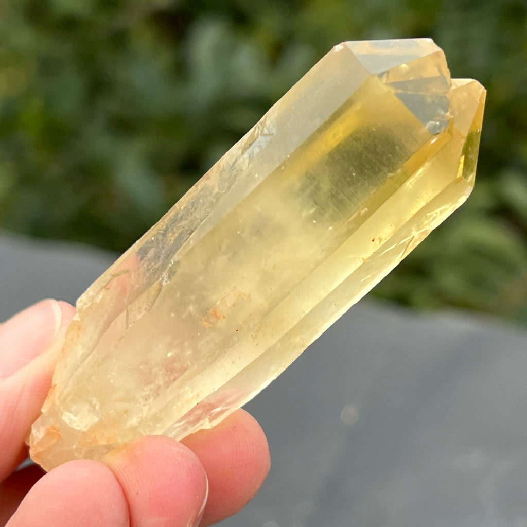 Varf citrin mina Luena, Congo model 26, pietre semipretioase - druzy.ro 3 