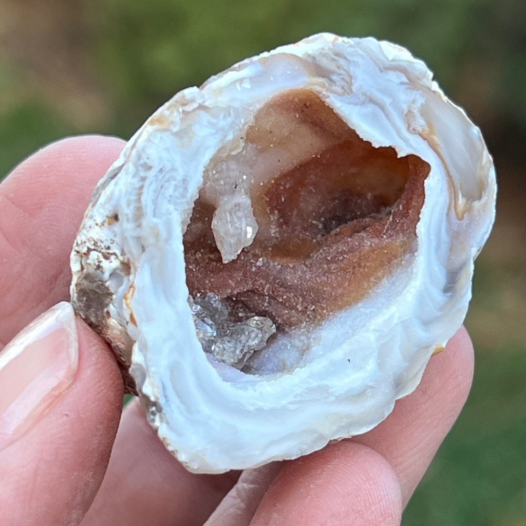 Cluster Agat FEATHER m10, agat cu cuart, druzy.ro, cristale 1