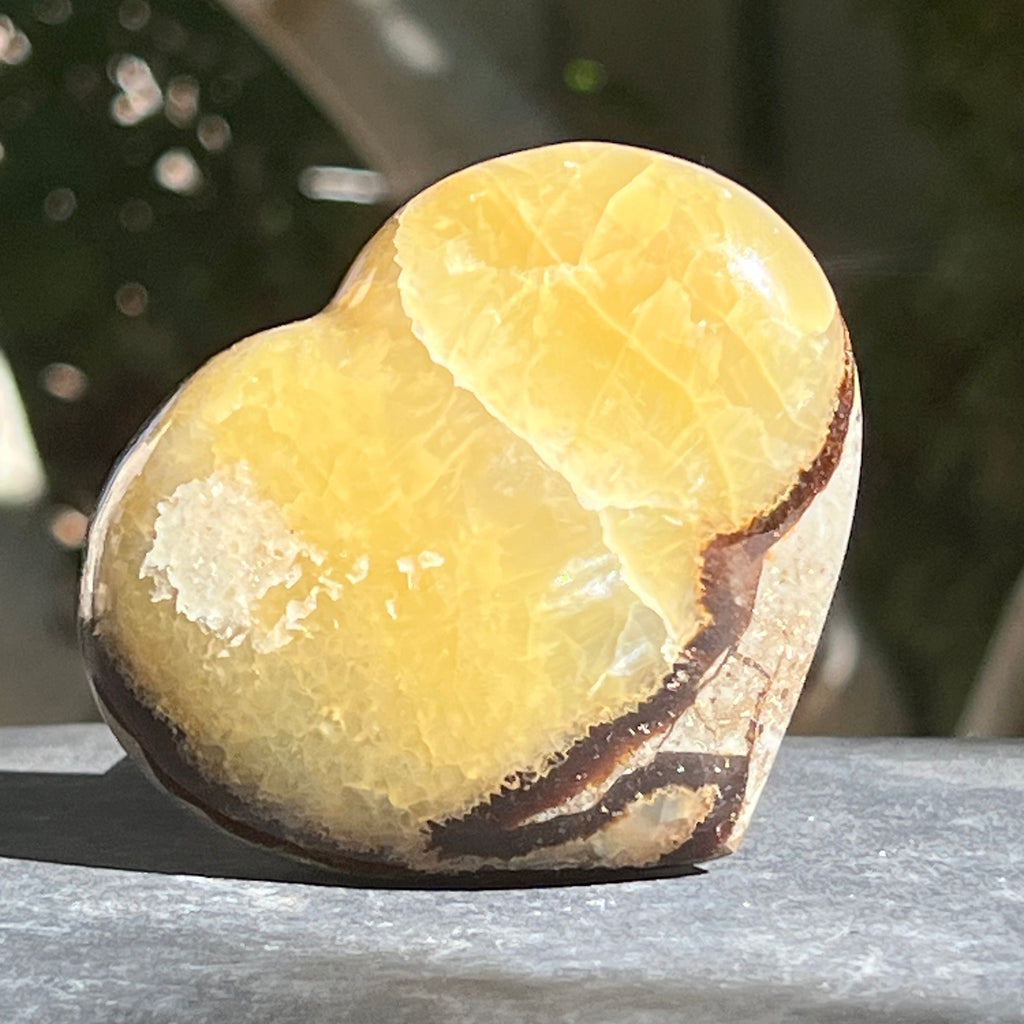 Inima septaria XL model 5, druzy.ro, cristale 1