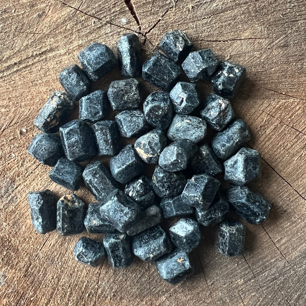 Turmalina neagra bruta S Africa, pietre semipretioase - druzy.ro 2 