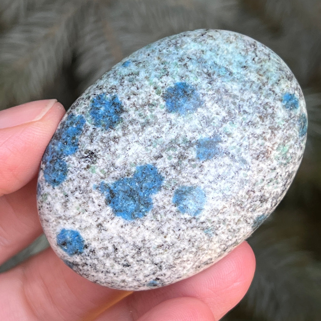 Palmstone K2 Granit cu azurit model 4, pietre semipretioase - druzy.ro 4 