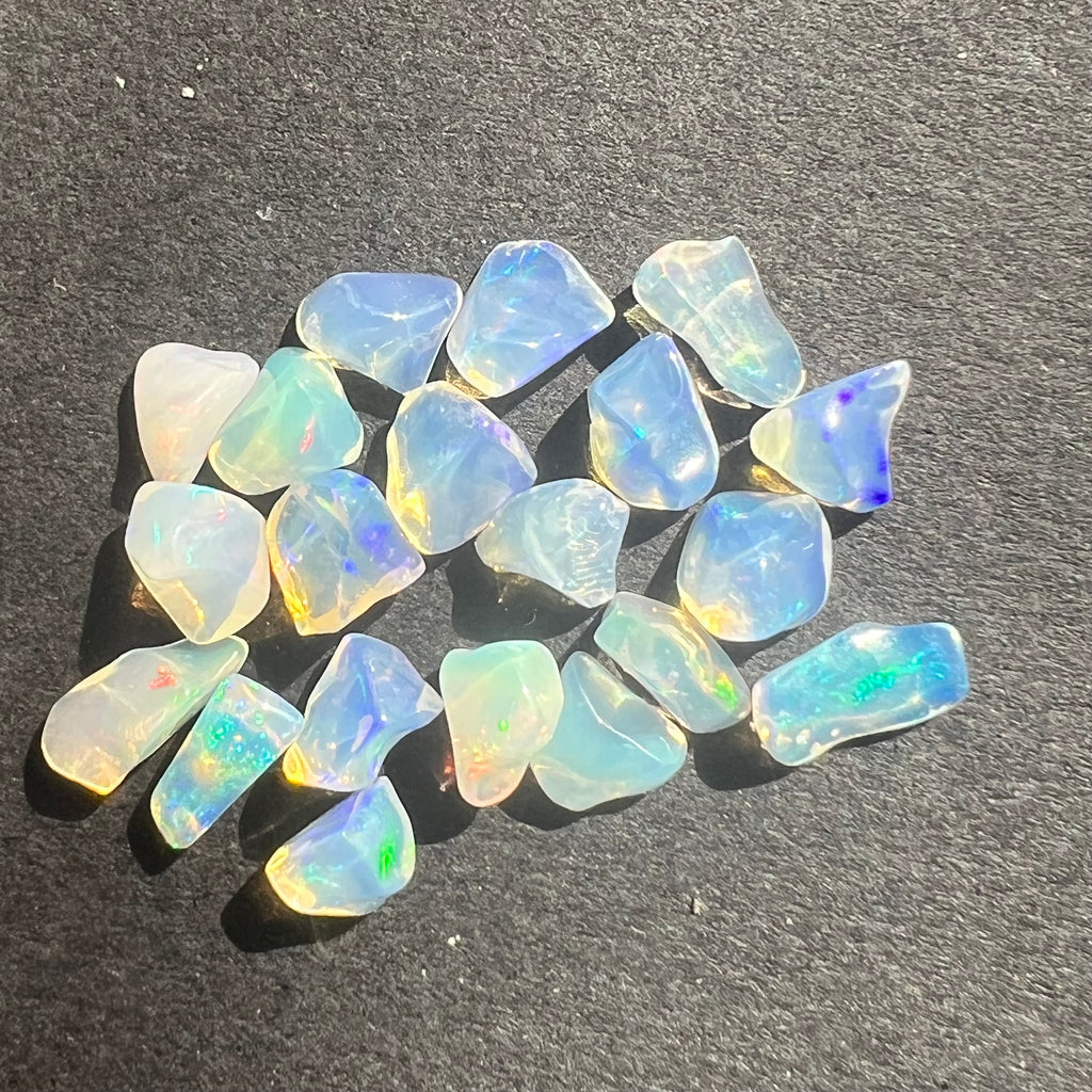 Opal de foc, opal Etiopia 0.5 cm, druzy.ro, cristale 4