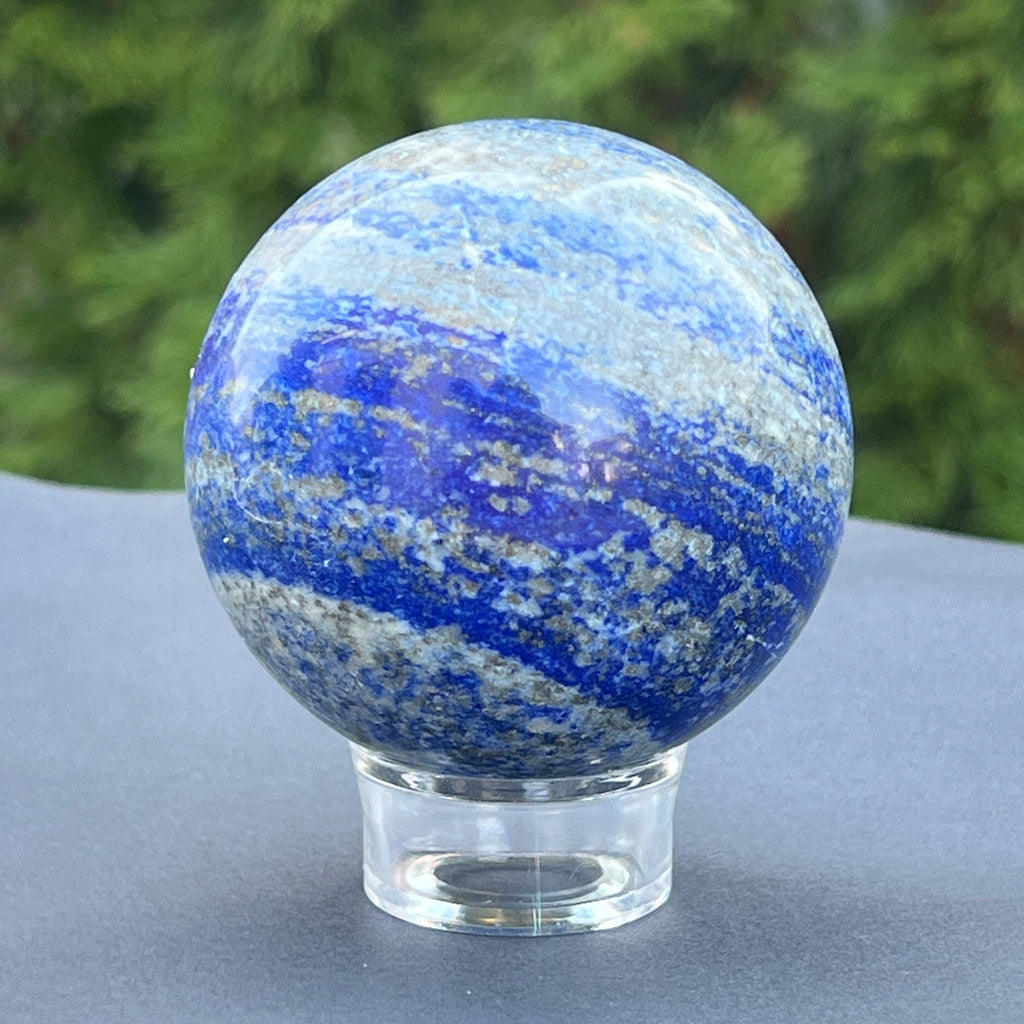 Sfera Lapis Lazuli model 6, pietre semipretioase - druzy.ro 5 