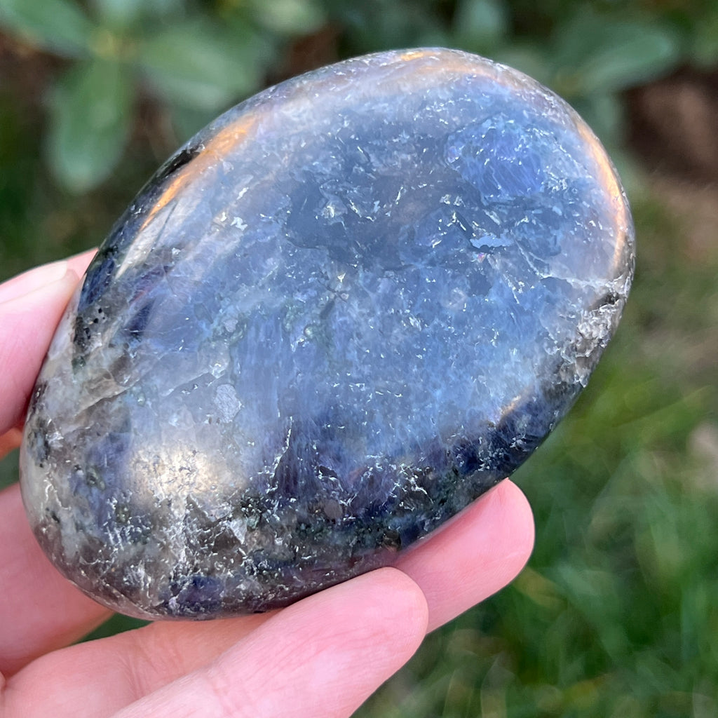 Palmstone Iolit (safir de apa) din Madagascar model 1, pietre semipretioase - druzy.ro 4 