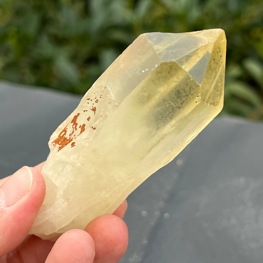 Varf citrin mina Luena, Congo model 25, pietre semipretioase - druzy.ro 7 