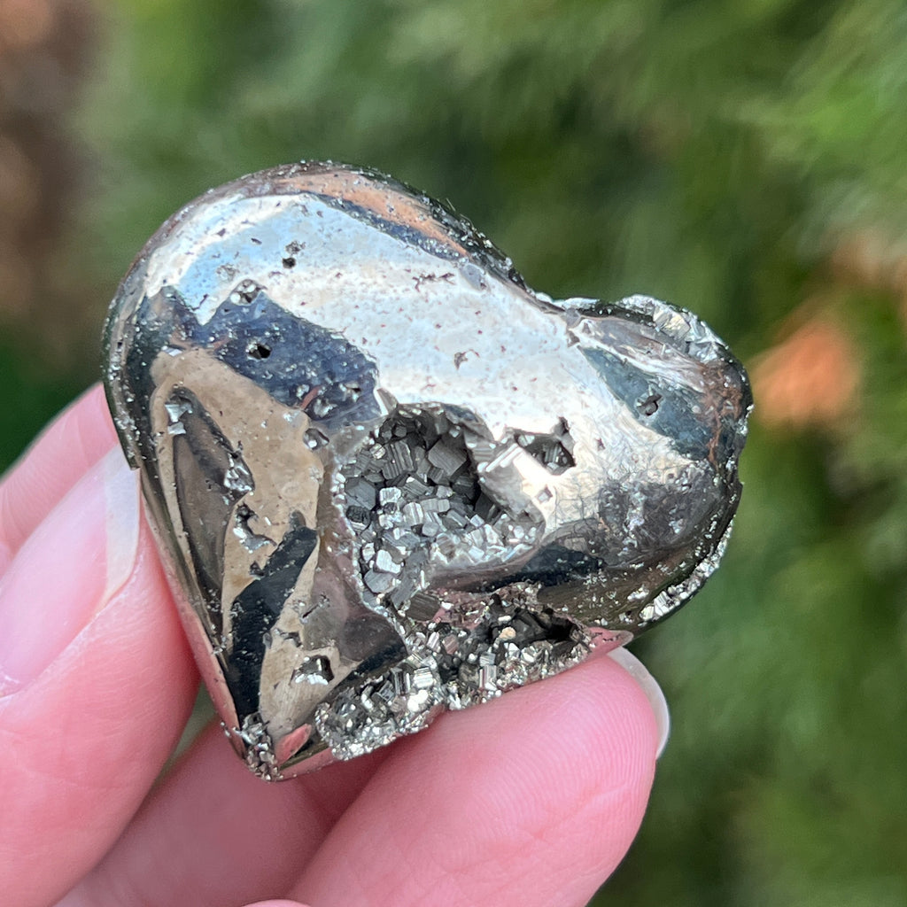 Inima pirita din Peru, pietre semipretioase - druzy.ro 4 