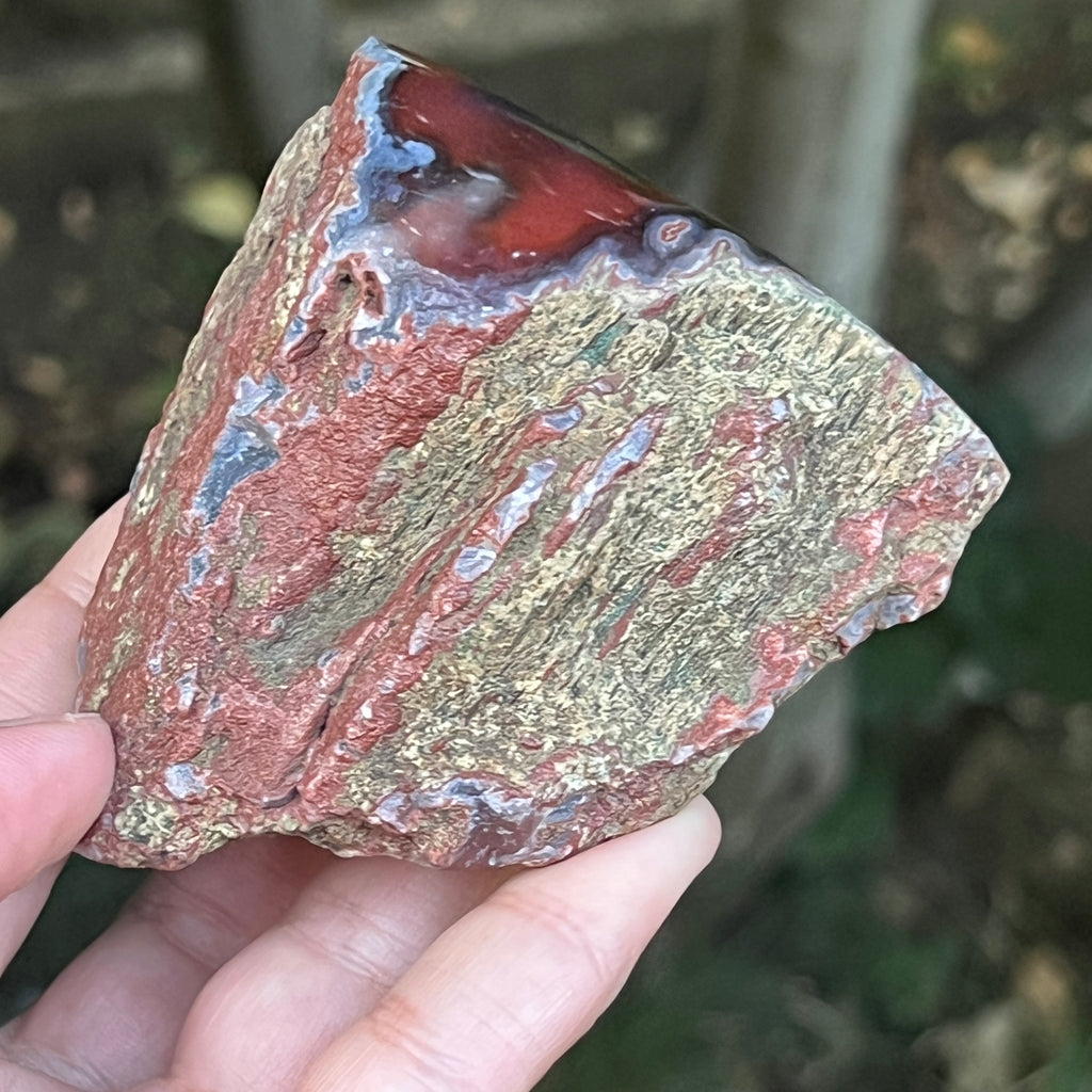 Agat de Botswana, nodul agat river model 14, pietre semipretioase - druzy.ro 8 
