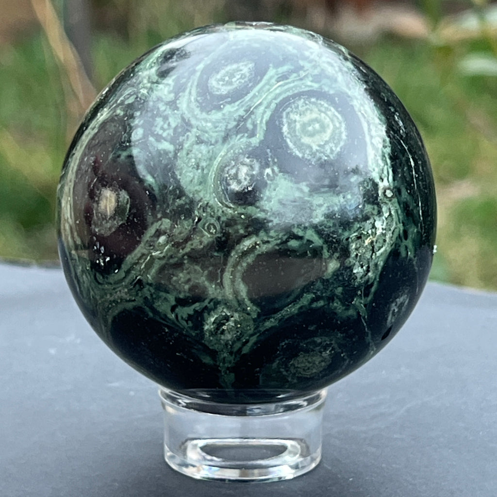 Sfera jasp kambaba Madagascar model 1, pietre semipretioase - druzy.ro 6 