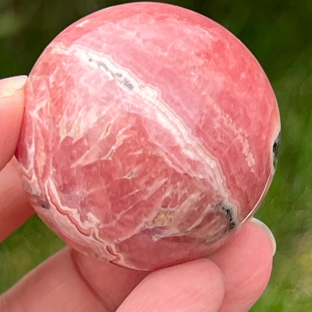 Sfera rodocrozit calitate AAA model 2, pietre semipretioase - druzy.ro 3 