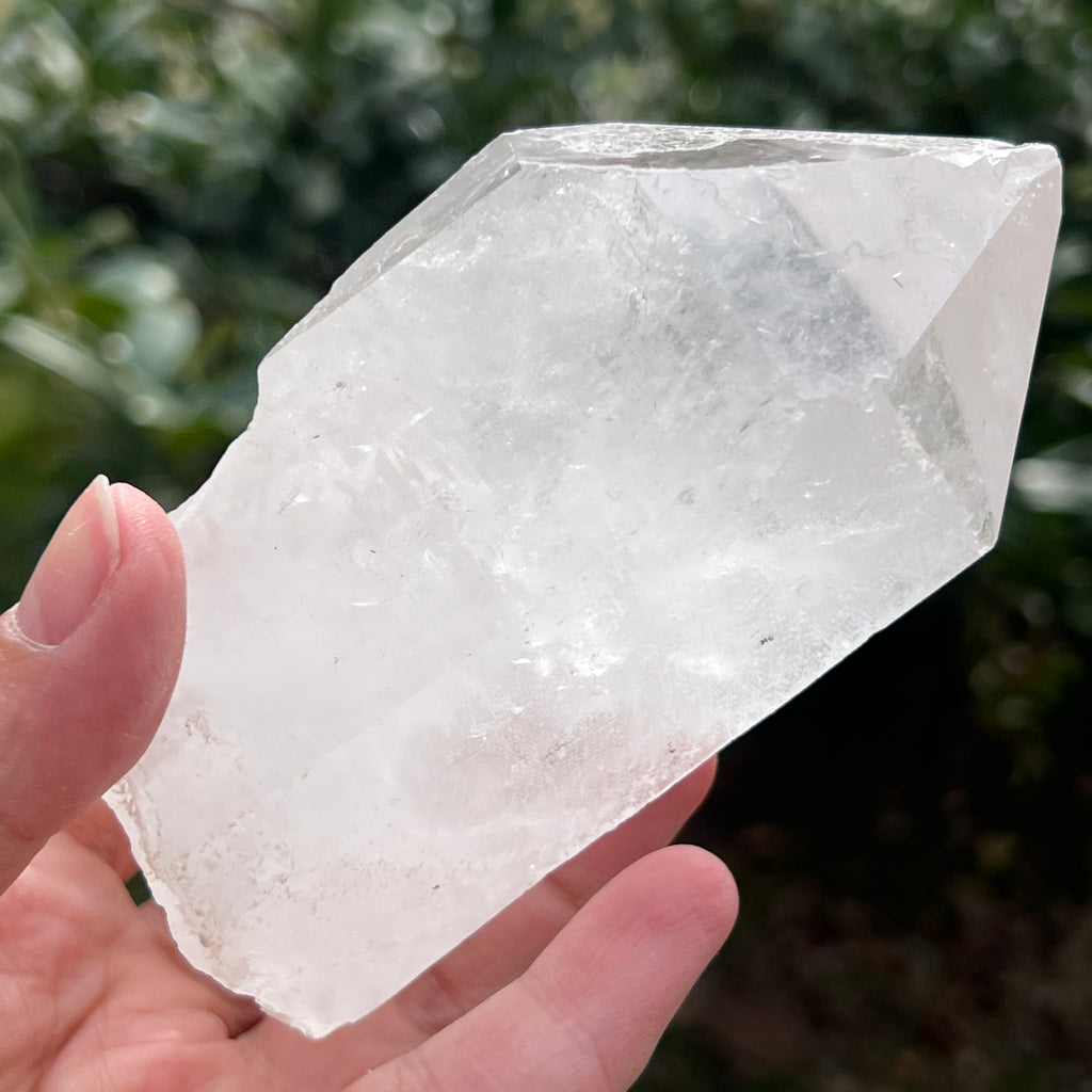 Varf cuart incolor natural, floare de mina L13, pietre semipretioase - druzy.ro 6 