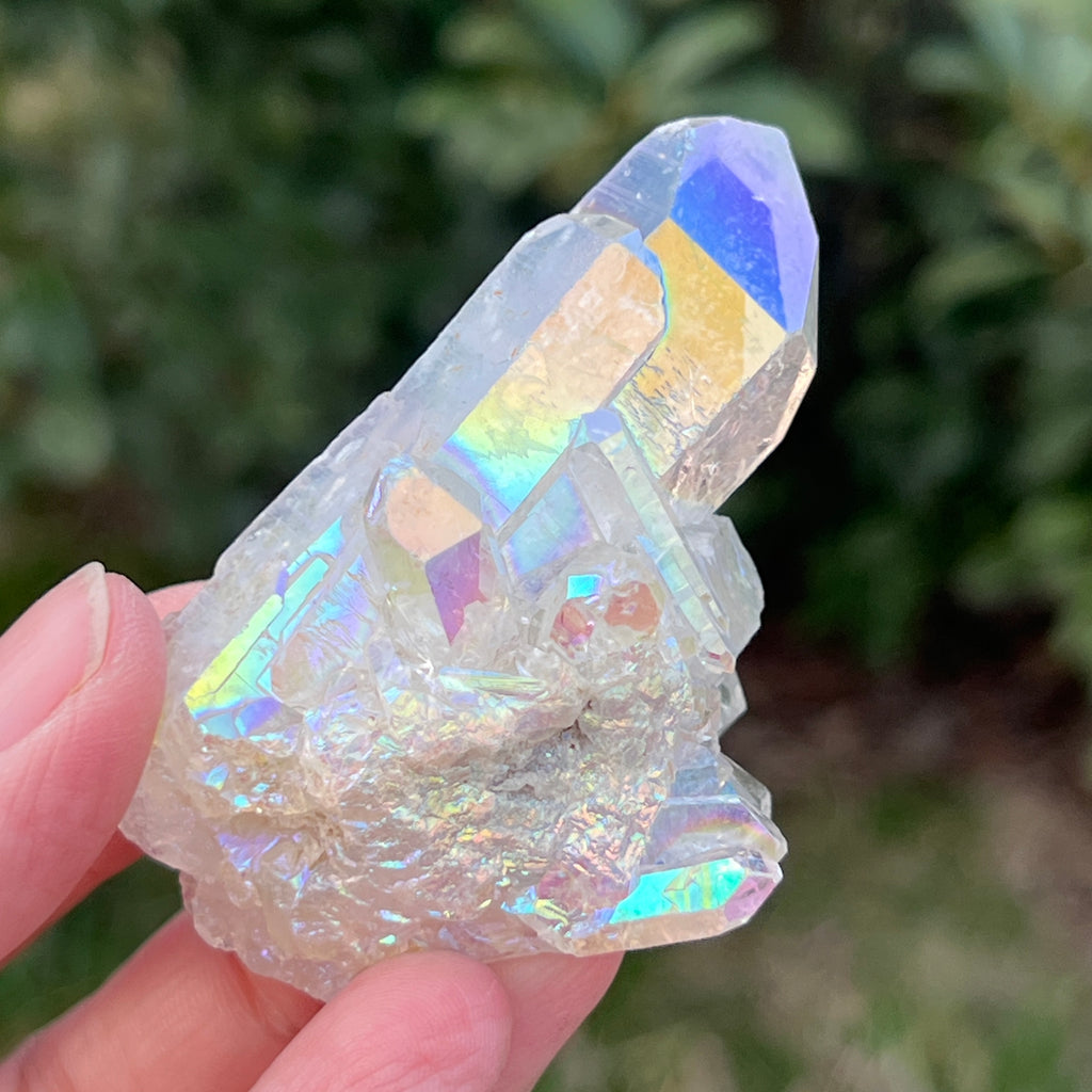 Cluster cuart incolor AURA, floare de mina m6, pietre semipretioase - druzy.ro 2 
