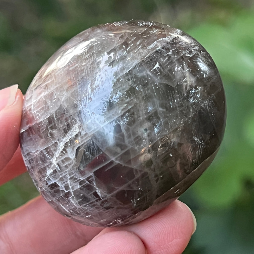 Palmstone piatra lunii somon gri | Model 2, pietre semipretioase - druzy.ro 2 