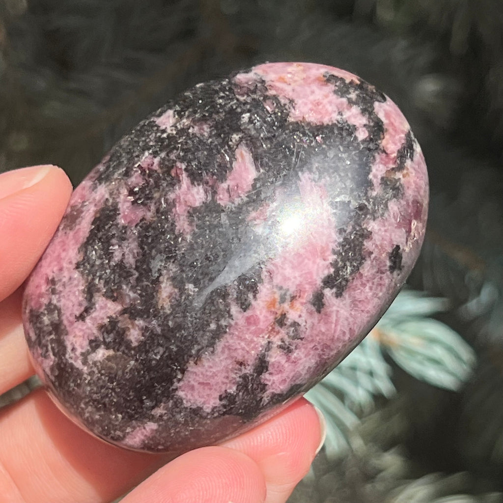 Palmstone rodonit Madagascar model 7, druzy.ro, pietre semipretioase 5