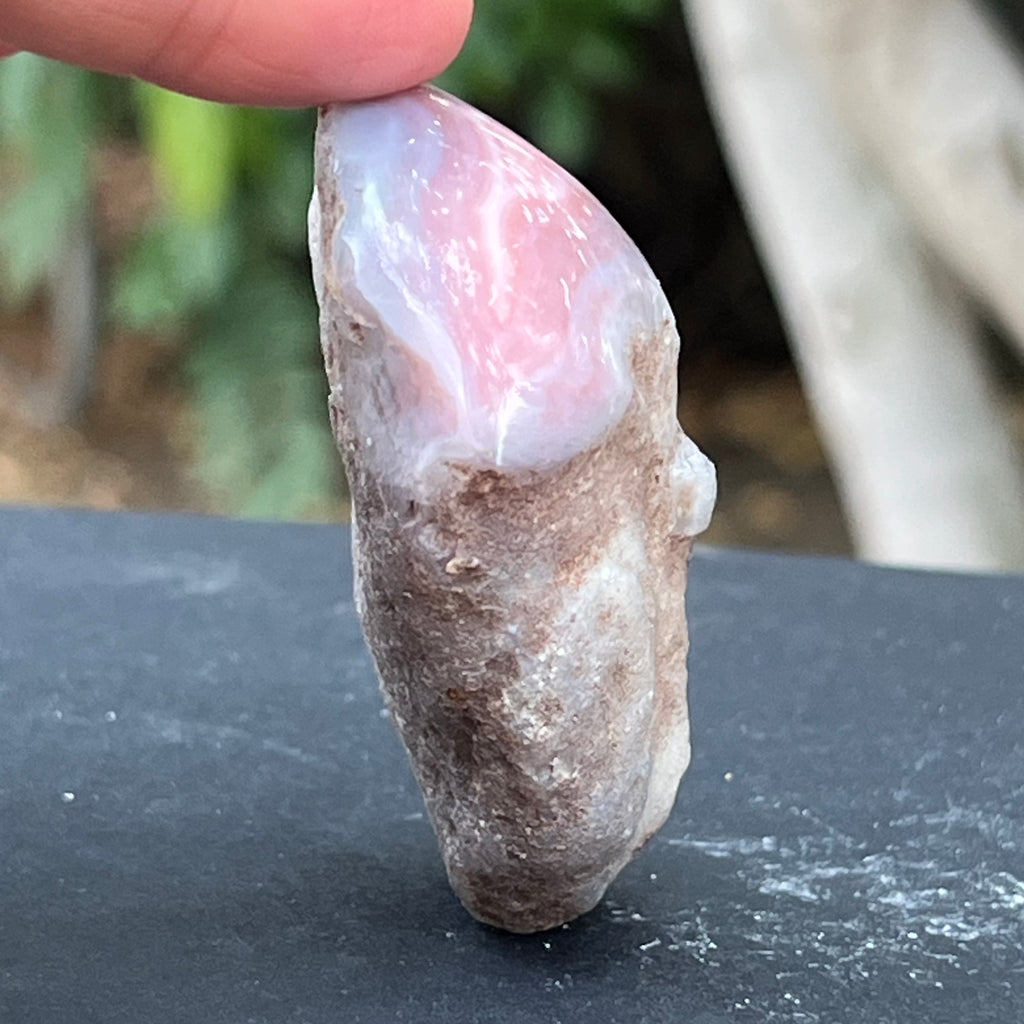 Agat de Botswana, nodul agat river model 5, druzy.ro, cristale 4