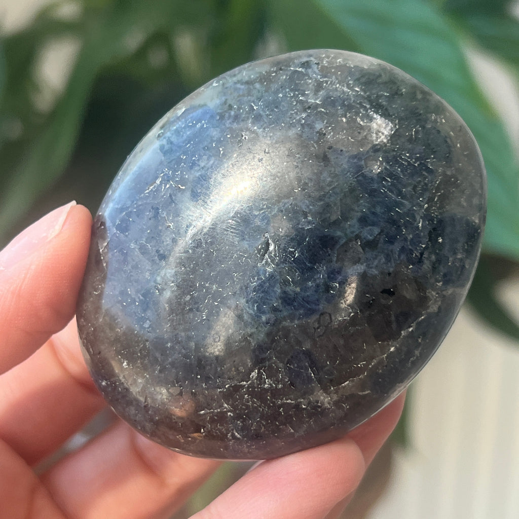 Palmstone Iolit (safir de apa) din Madagascar model 9, pietre semipretioase - druzy.ro 7 