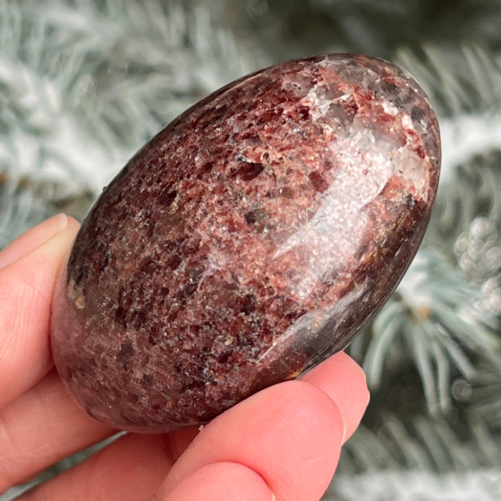 Granat palmstone model 5, pietre semipretioase - druzy.ro 6 