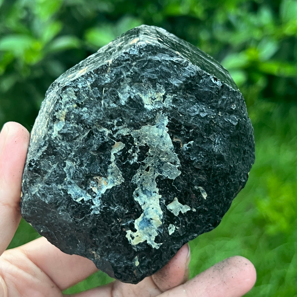 Turmalina neagra piatra bruta L16, pietre semipretioase - druzy.ro 5 