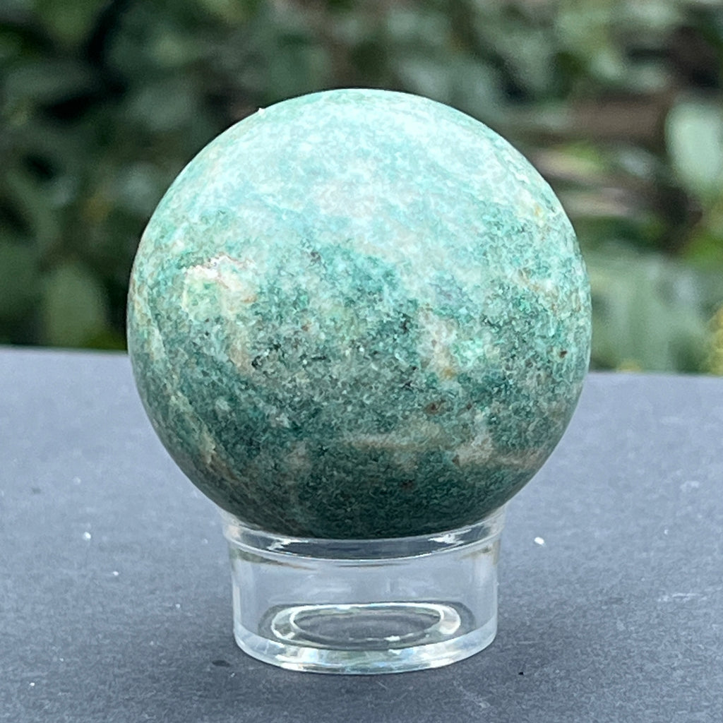 Sfera aventurin verde din Pakistan model 1, pietre semipretioase - druzy.ro 1 