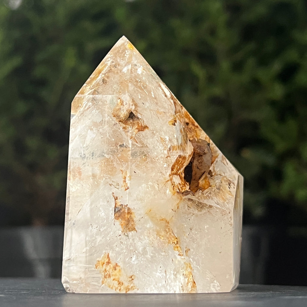 Cuart fumuriu generator/varf mina Brandberg | Model L5, pietre semipretioase - druzy.ro 3 