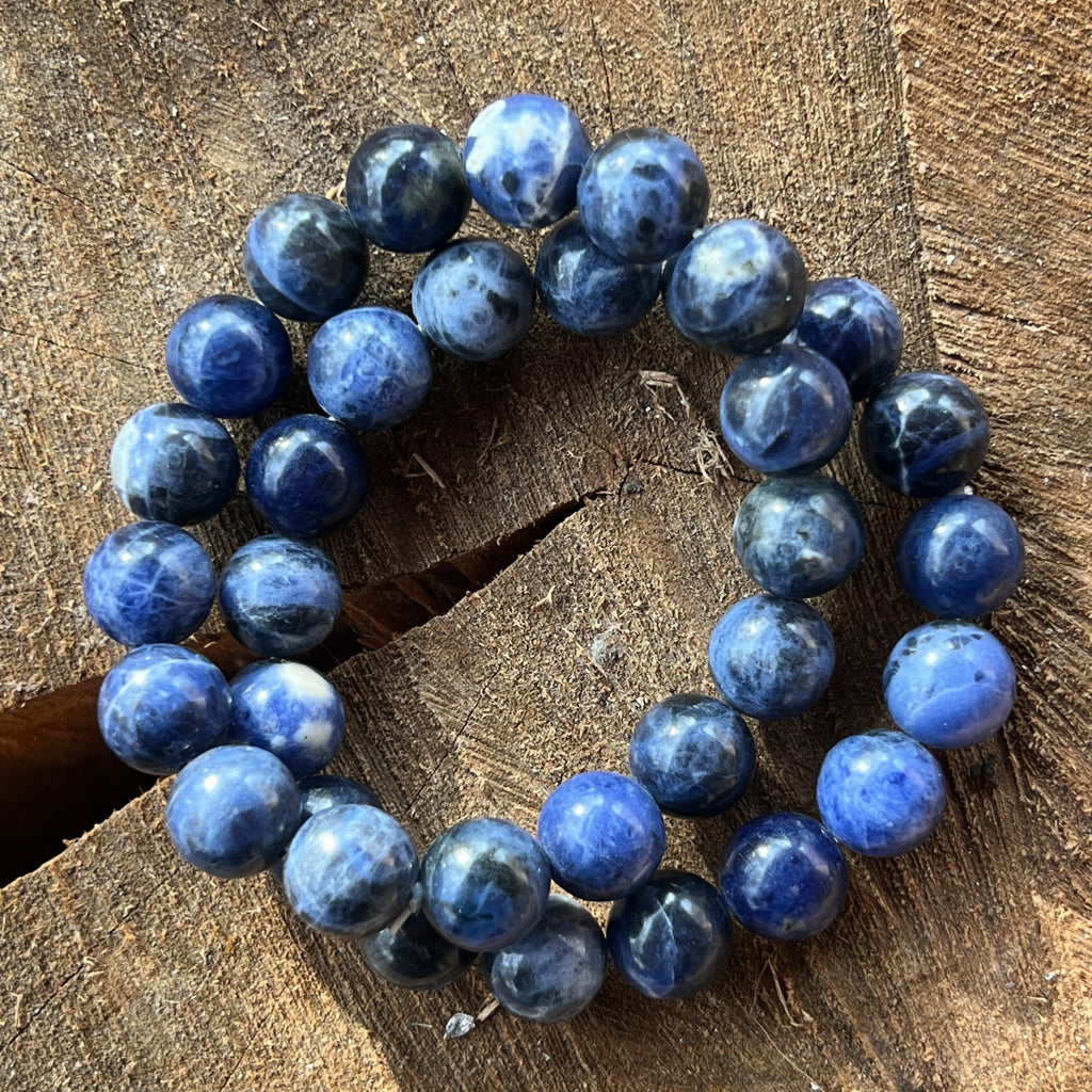 Bratara sodalit 10-11 mm, pietre semipretioase - druzy.ro 2 