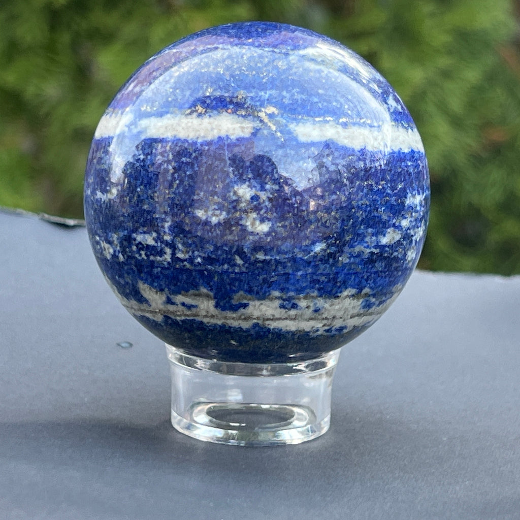 Sfera Lapis Lazuli model 8, pietre semipretioase - druzy.ro 3 