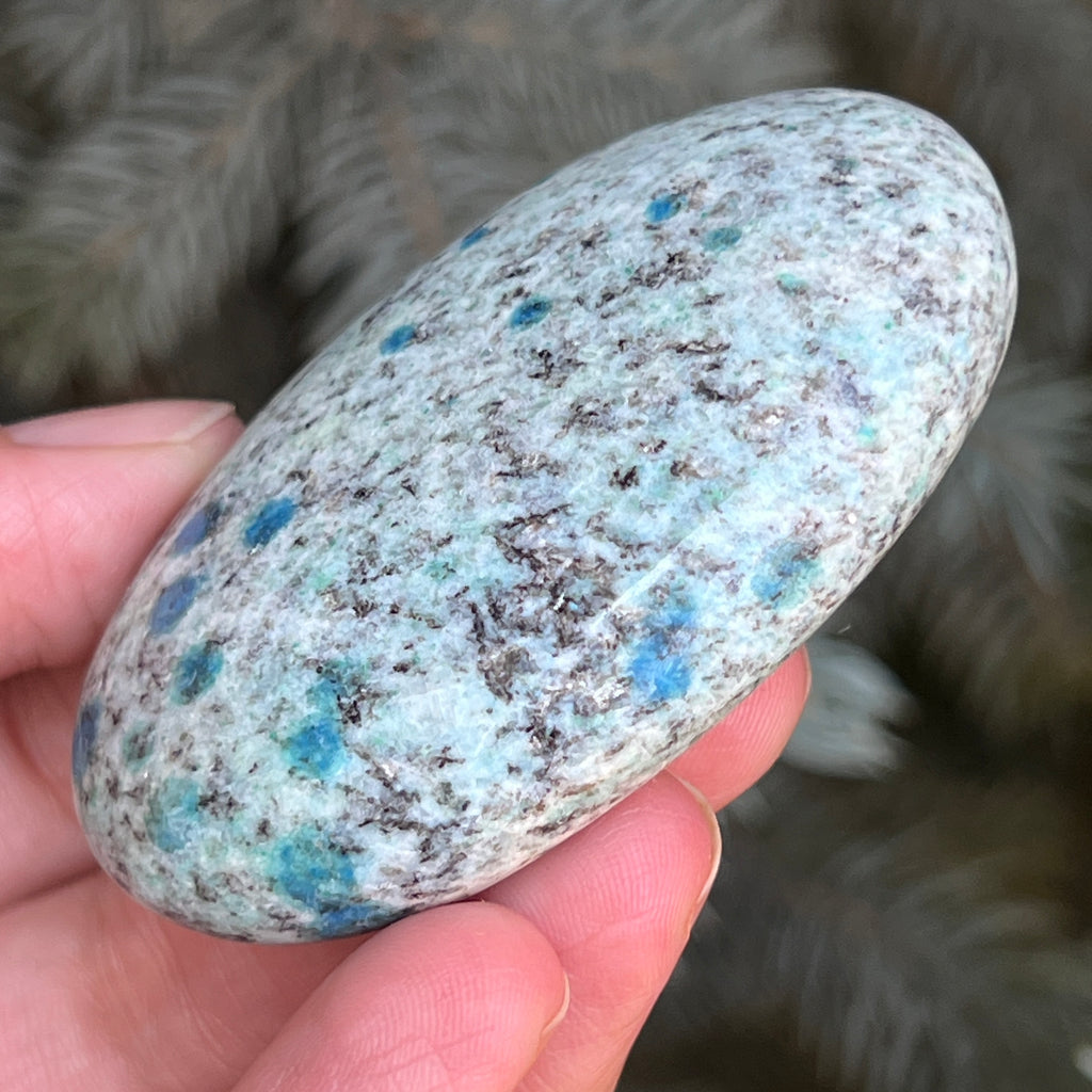 Palmstone K2 Granit cu azurit model 9, pietre semipretioase - druzy.ro 3 