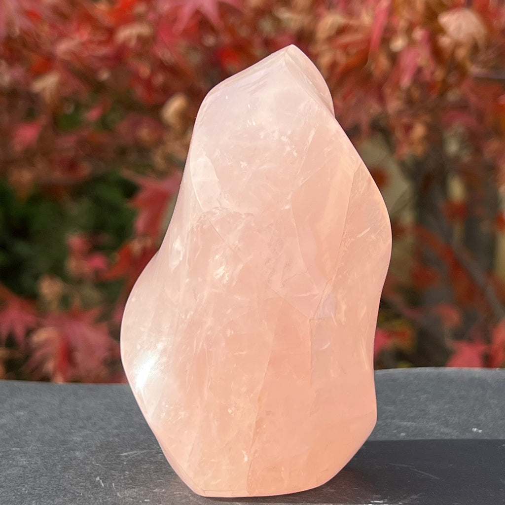 Flacara cuart roz model 3 din Madagascar, druzy.ro, cristale 6