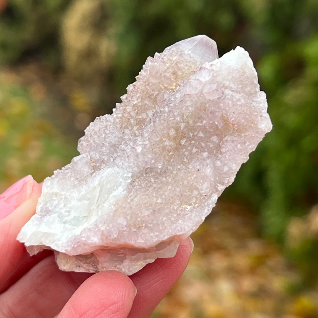 Cluster cuart spirit/cuart cactus mini model AF3/14, druzy.ro, cristale 2
