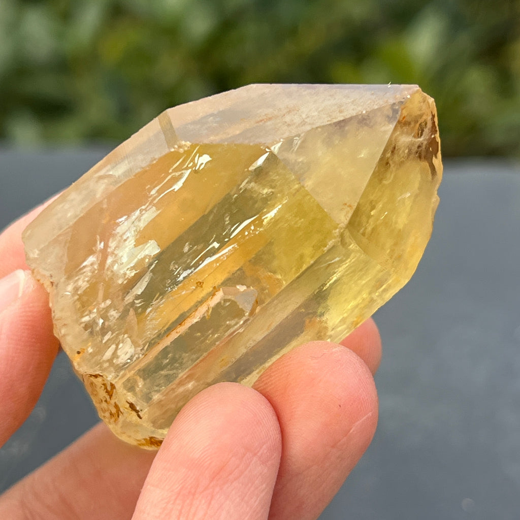 Varf citrin mina Luena, Congo model 20, pietre semipretioase - druzy.ro 12 