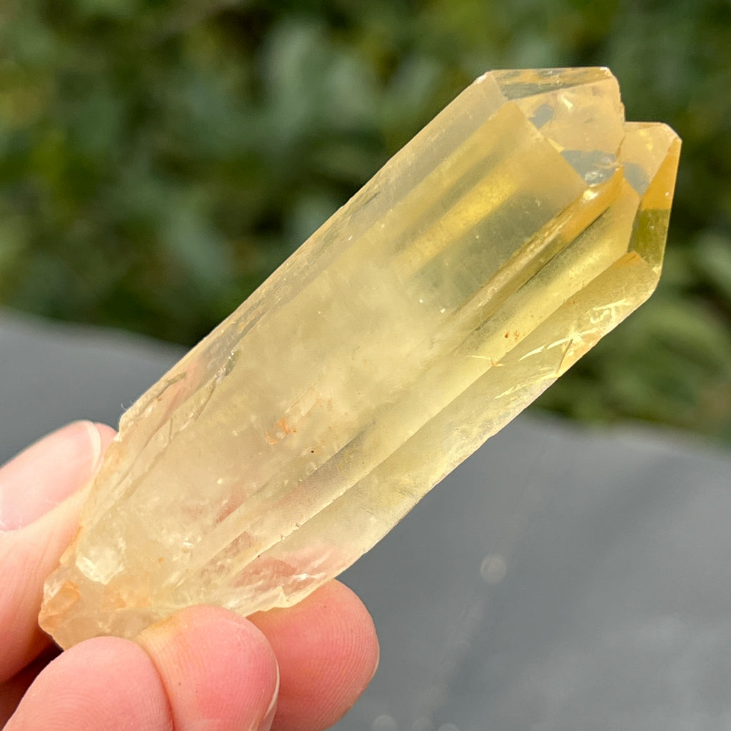 Varf citrin mina Luena, Congo model 26, pietre semipretioase - druzy.ro 4 