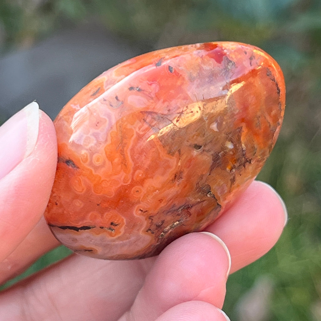 Palmstone carneol model 9A, pietre semipretioase - druzy.ro 4 