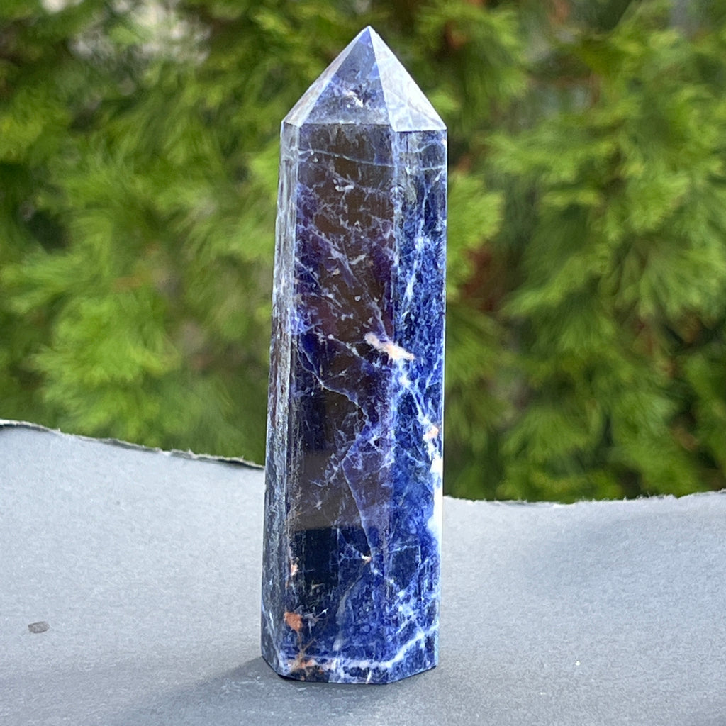 Obelisc sodalit model 2, pietre semipretioase - druzy.ro 4 