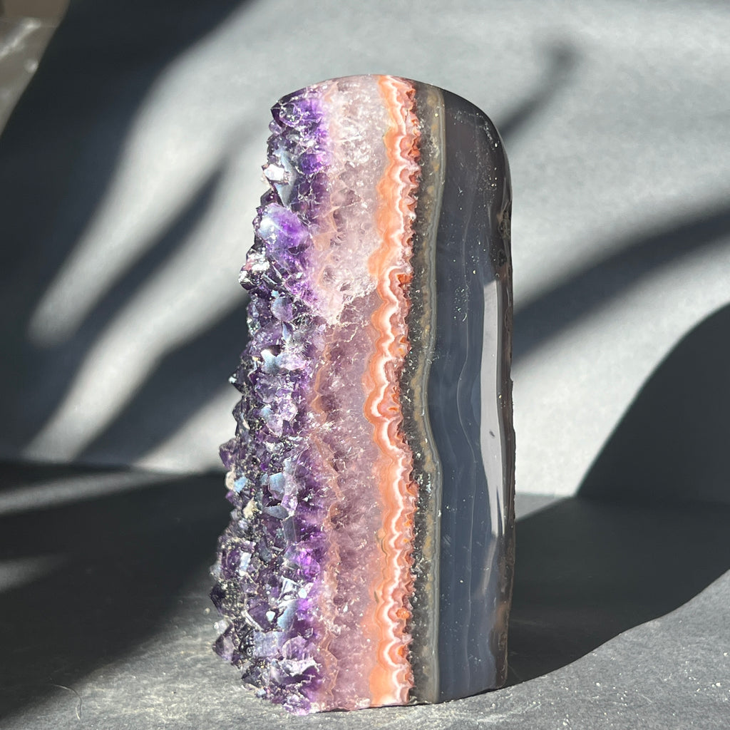 Geoda ametist Uruguay AAA model 19, pietre semipretioase - druzy.ro 4 