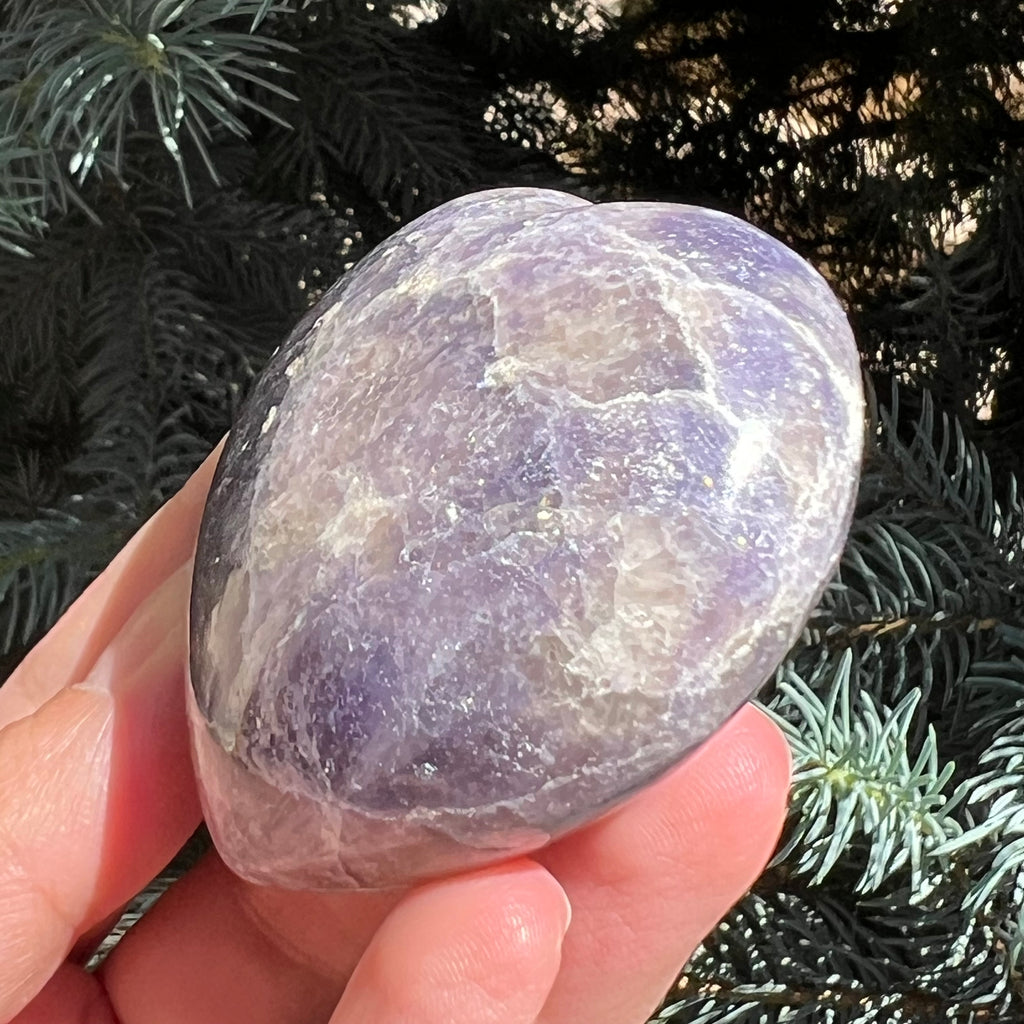 Lepidolit inima m5, druzy.ro, cristale 4