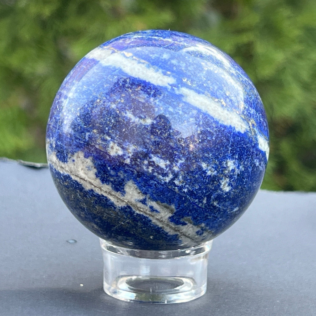 Sfera Lapis Lazuli model 8, pietre semipretioase - druzy.ro 1 