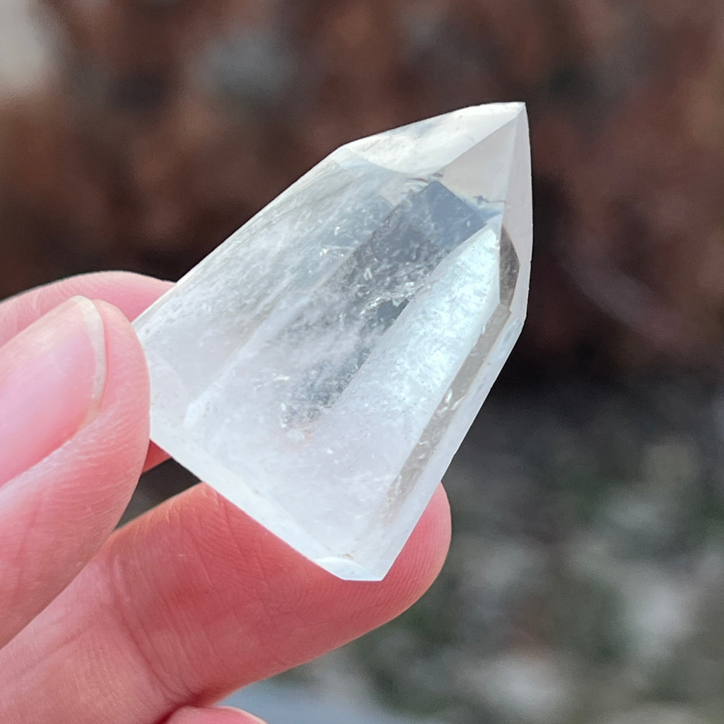 Generator/ varf cuart de stanca cristal incolor ICY 49, pietre semipretioase - druzy.ro 3 