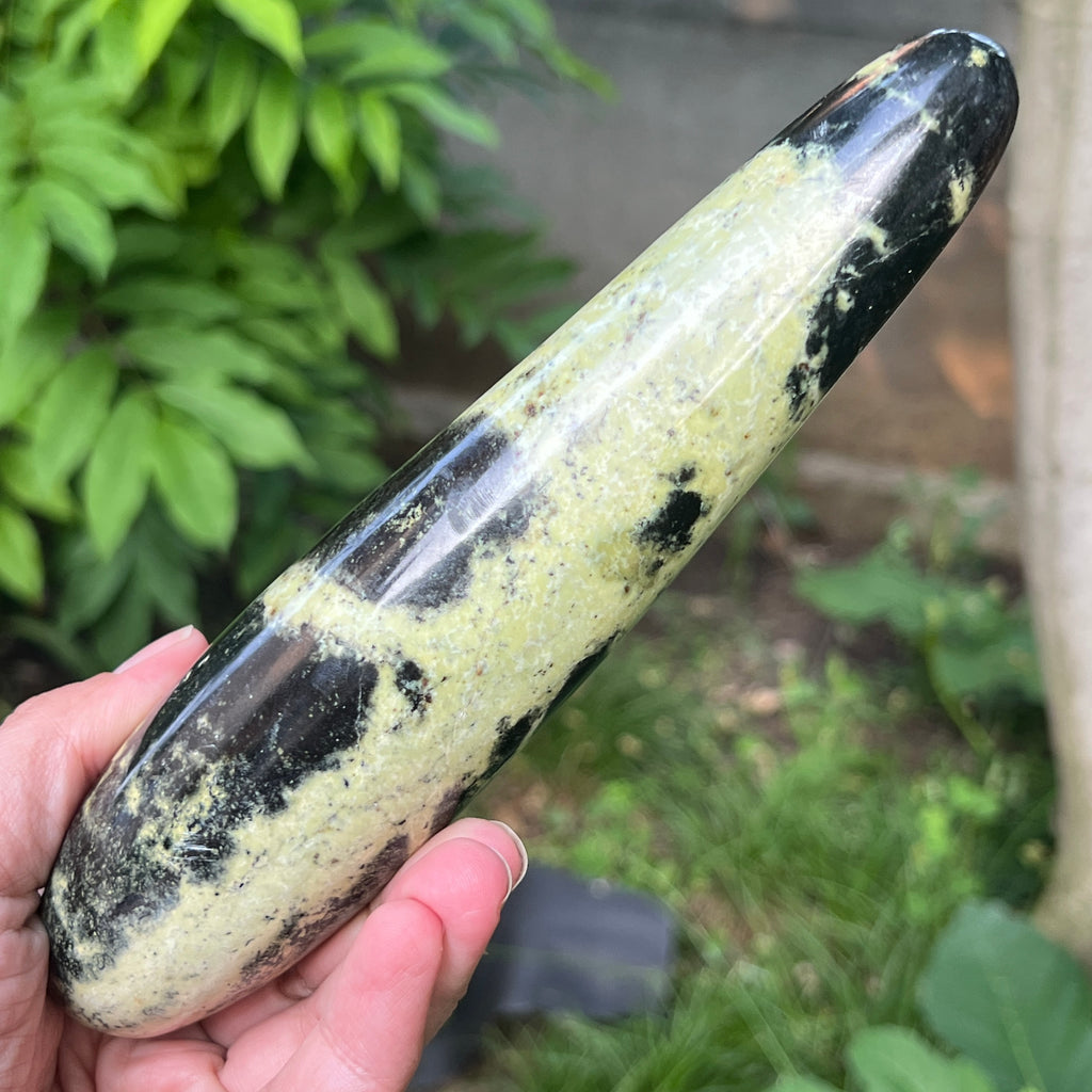 Bagheta masaj serpentin leopard m1, pietre semipretioase - druzy.ro 1 