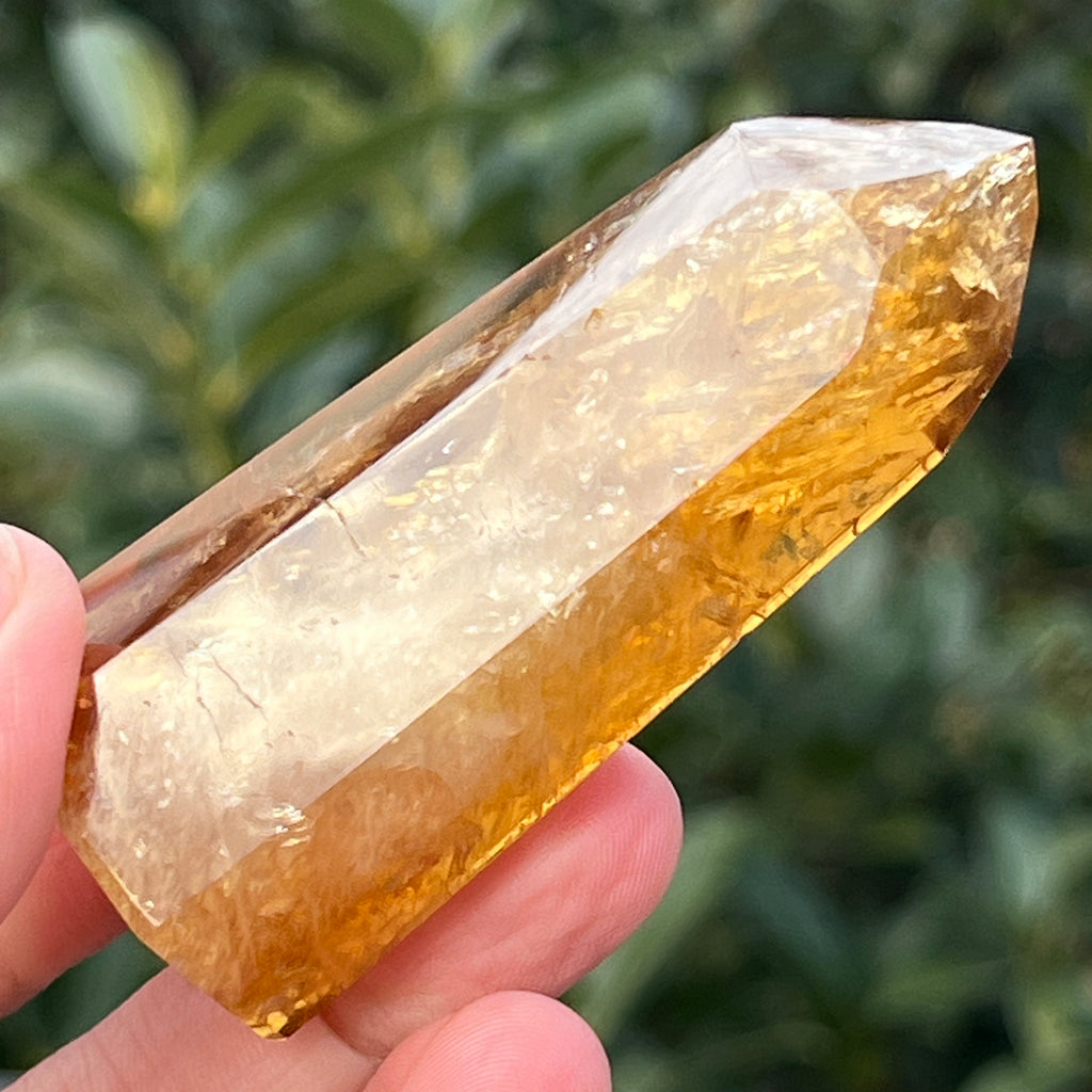 Obelisc citrin Brazilia calitate Extra AAA model 10, pietre semipretioase - druzy.ro 19 