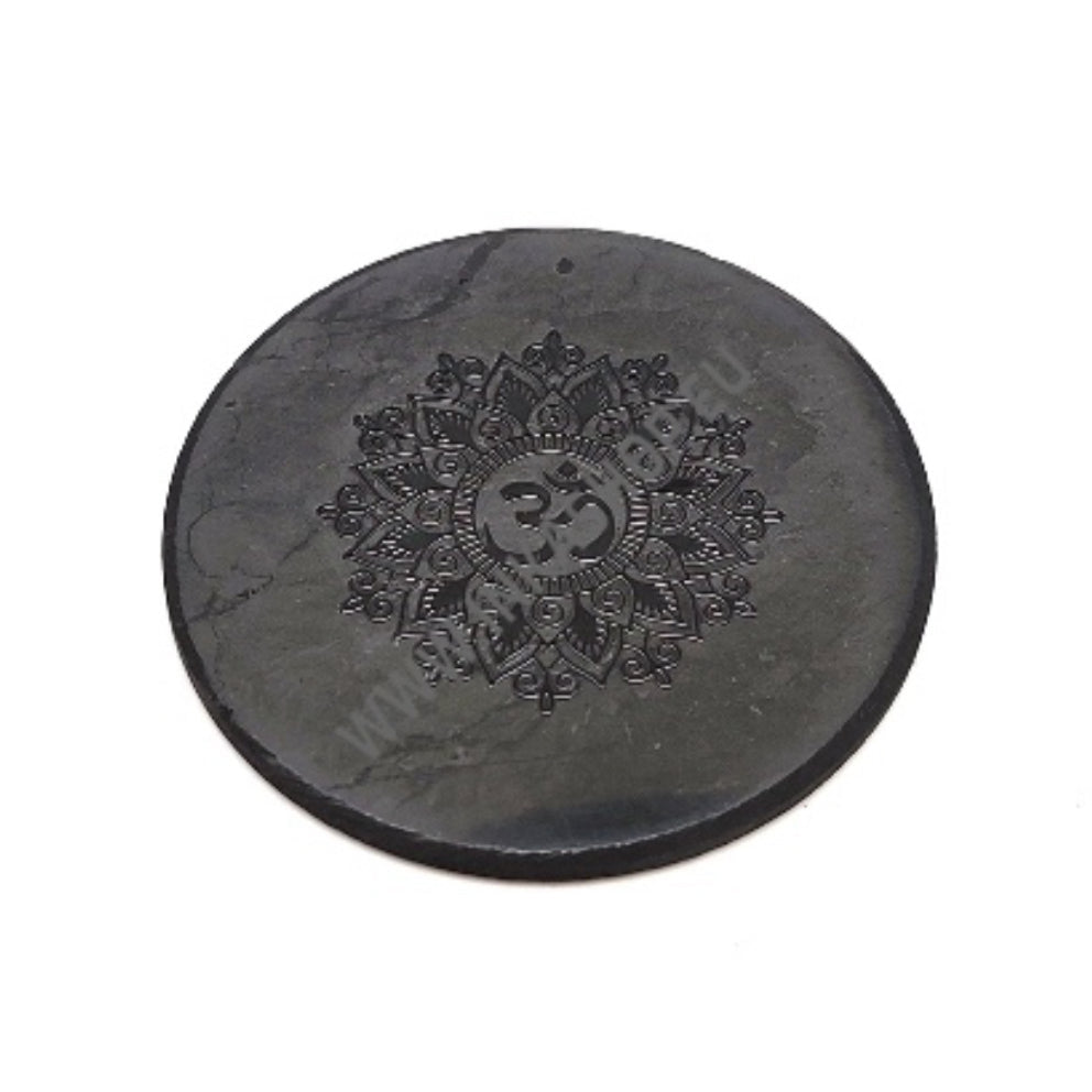 Disc din Shungit Mandala, pietre semipretioase - druzy.ro 1 