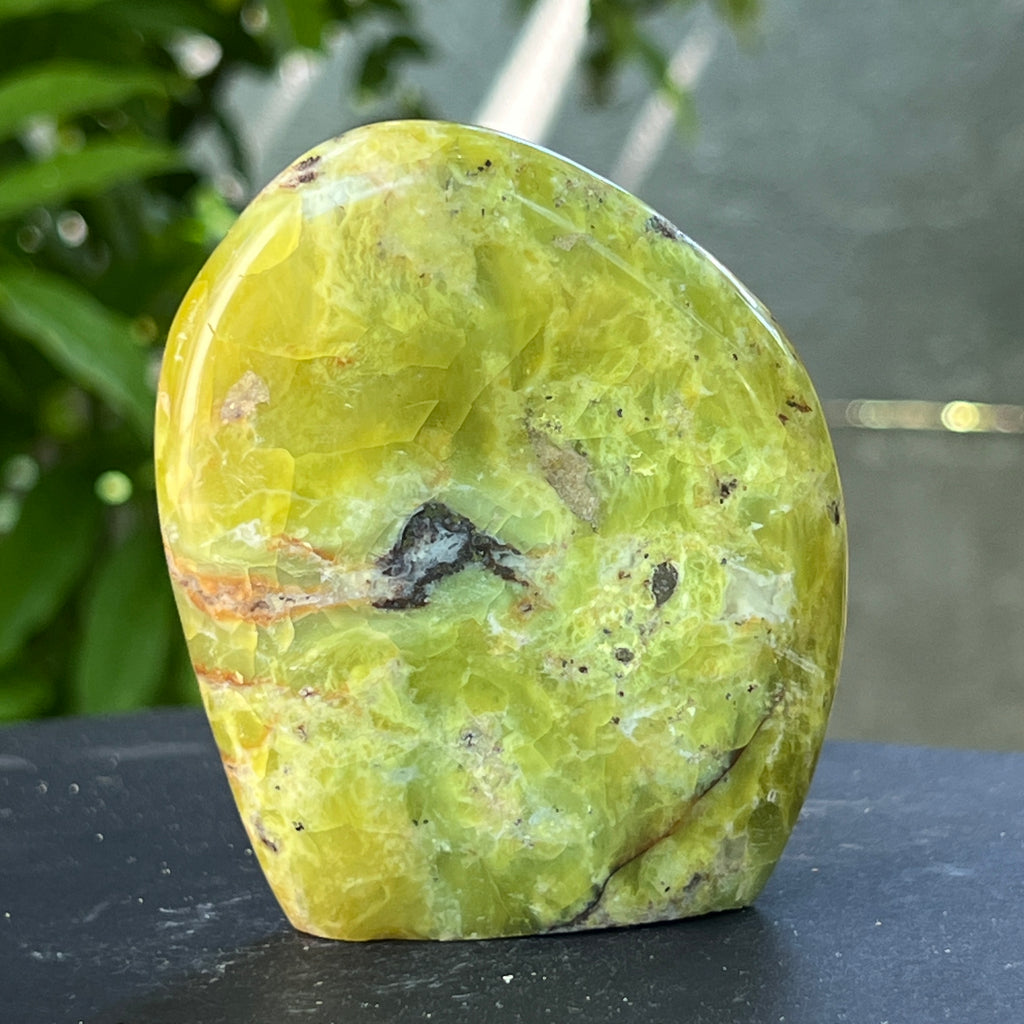 Opal verde structura forma libera m13, pietre semipretioase - druzy.ro 1 