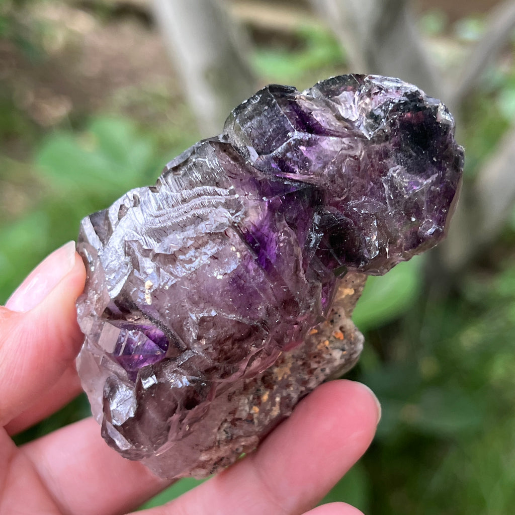 Ametist generator/varf mina Brandberg | Model L4, pietre semipretioase - druzy.ro 4 